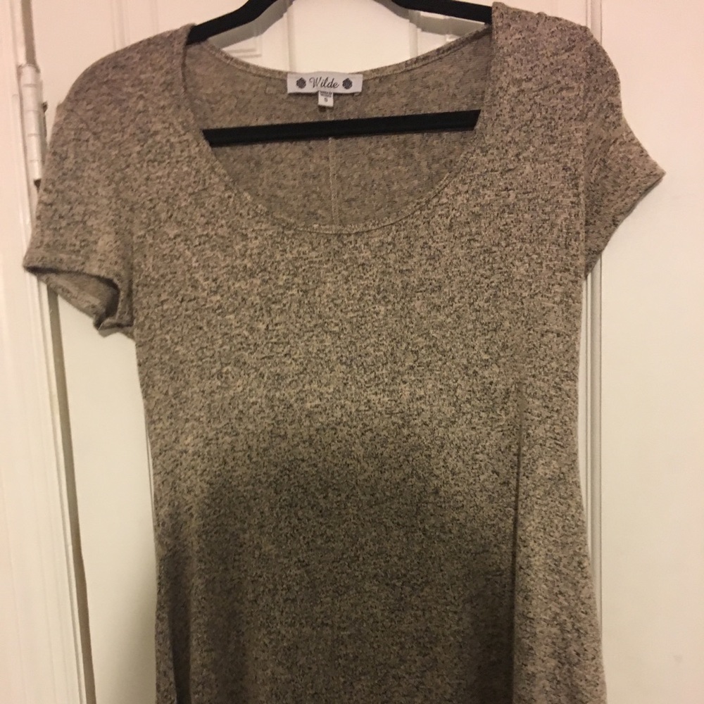Tan blouse